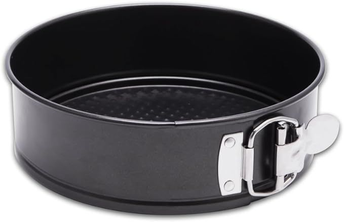 HIWARE 9 Inch Non-stick Cheesecake Pan Springform Pan with Removable Bottom/Leakproof Cake Pan wi... | Amazon (US)