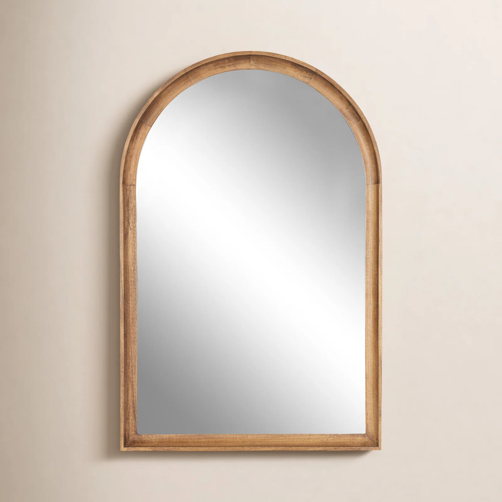 Branwell Arch Wood Wall Mirror | Wayfair North America