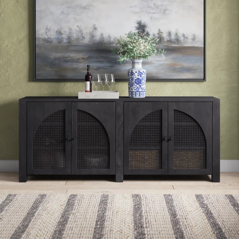 Silfa 78'' Solid Wood Sideboard | Wayfair North America