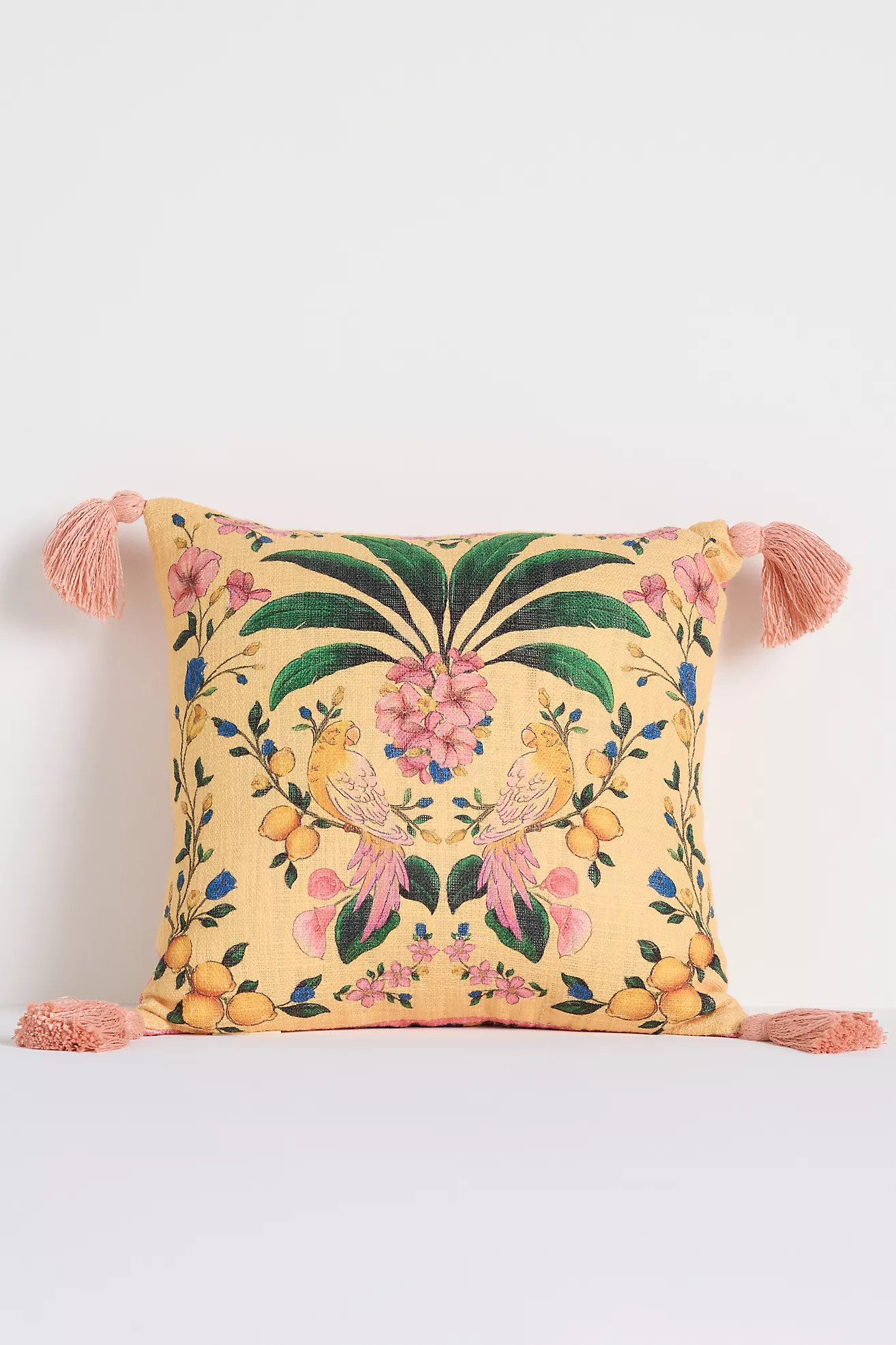 Farm Rio x Anthropologie Tassel Outdoor Pillow | Anthropologie (US)