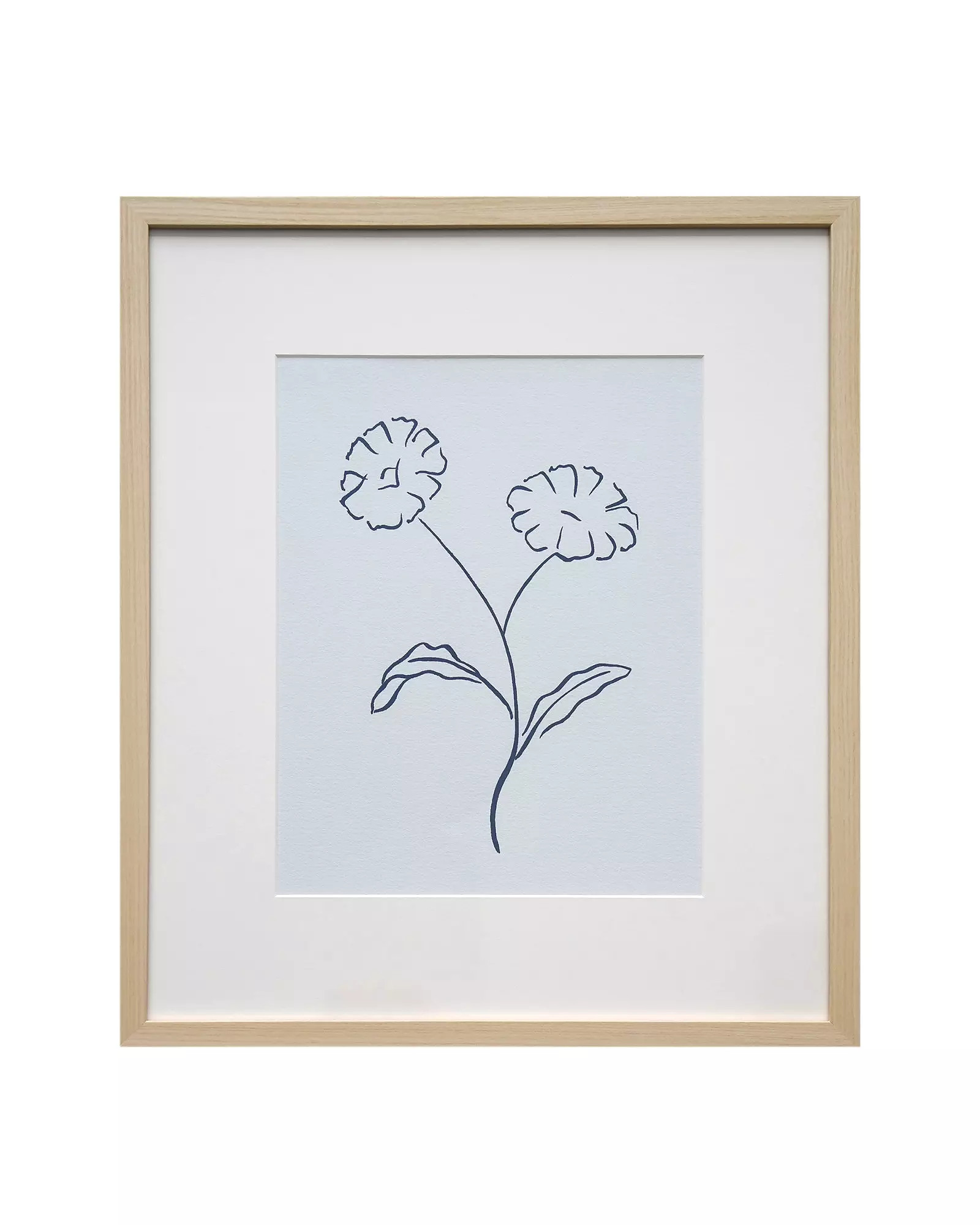 "Botanicals in Blue No.5" by Kayce Hughes | Serena and Lily