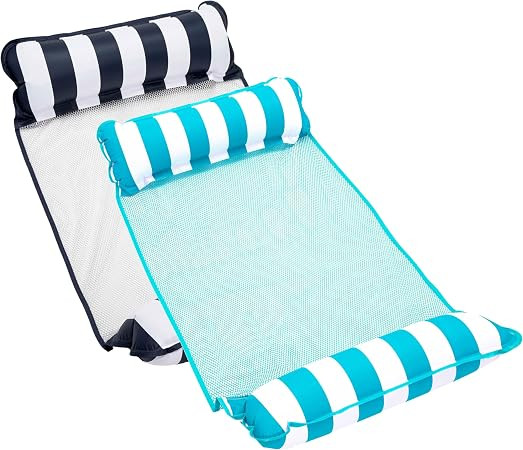 Aqua 4-in-1 Monterey Hammock Pool Float & Water Hammock, Multi-Purpose, Inflatable Pool Floats fo... | Amazon (US)