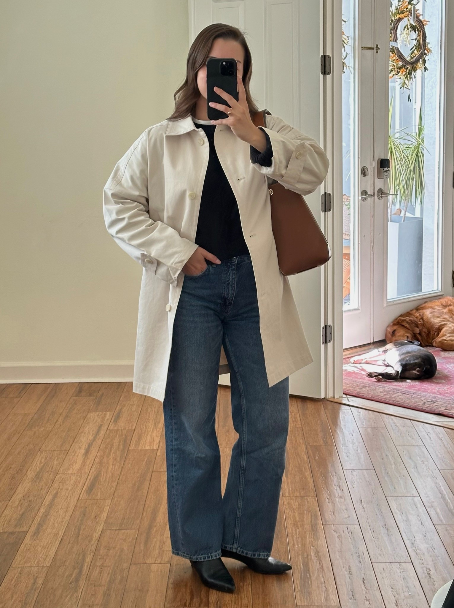 Fall outfit, trench coat, boots, tote bag



#LTKSeasonal #LTKStyleTip