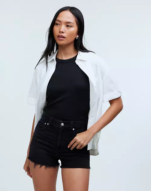 The Perfect Jean Short in Lunar Wash | Madewell