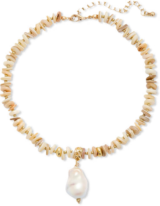 Cultured Freshwater Pearl Gemstone Beaded Pendant Necklace in Gold Tone, 14"-17" - Exclusive | Bloomingdale's (US)