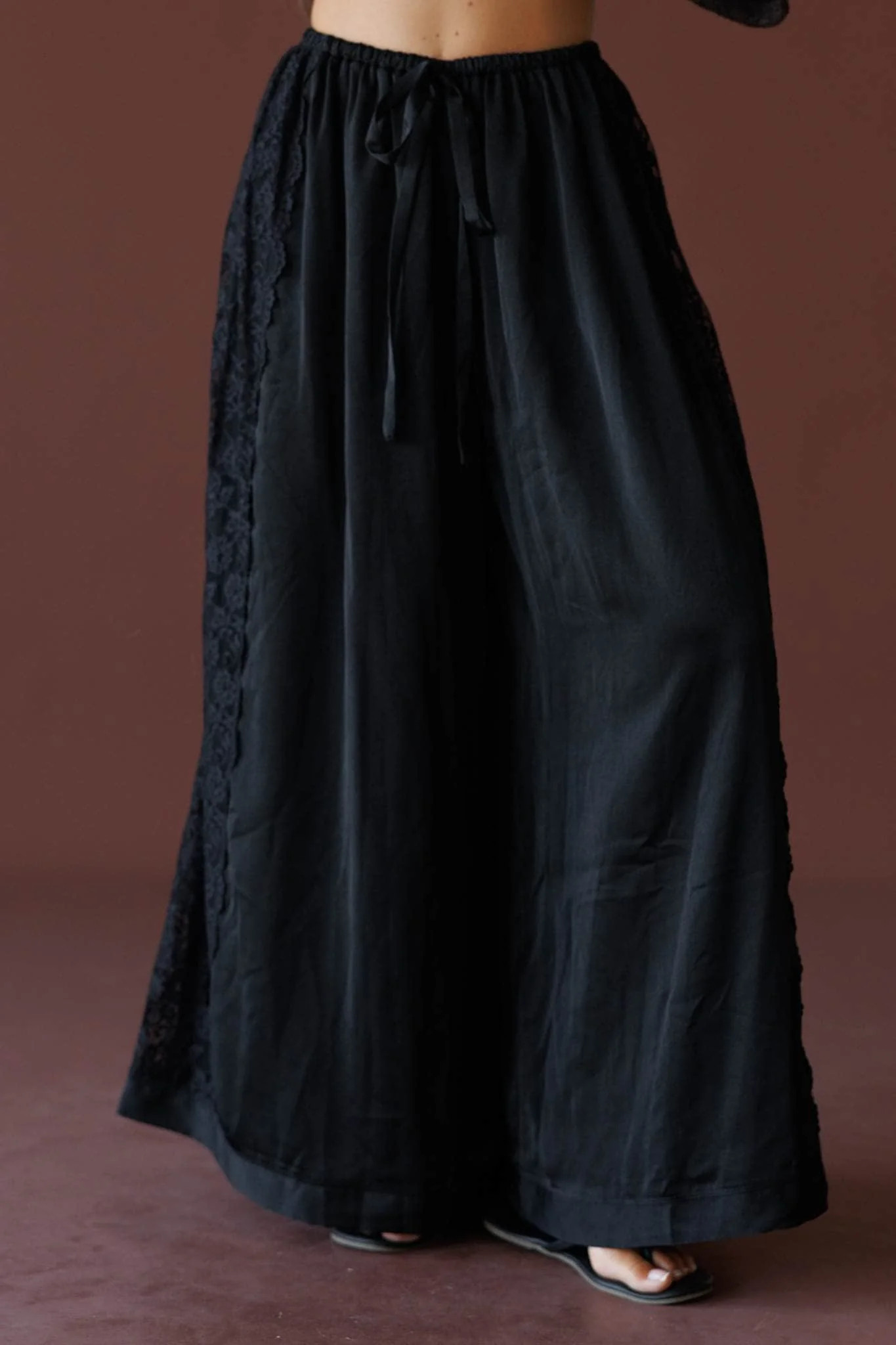 Lace Wide Leg Pants | Lane 201 Boutique