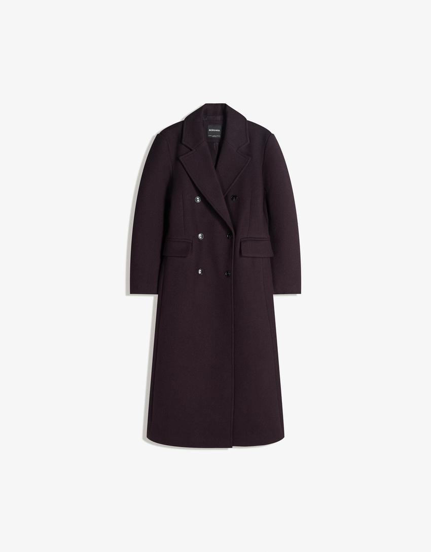 Oversize-Stoffmantel - Jacken und Mäntel - Damen | Bershka DE