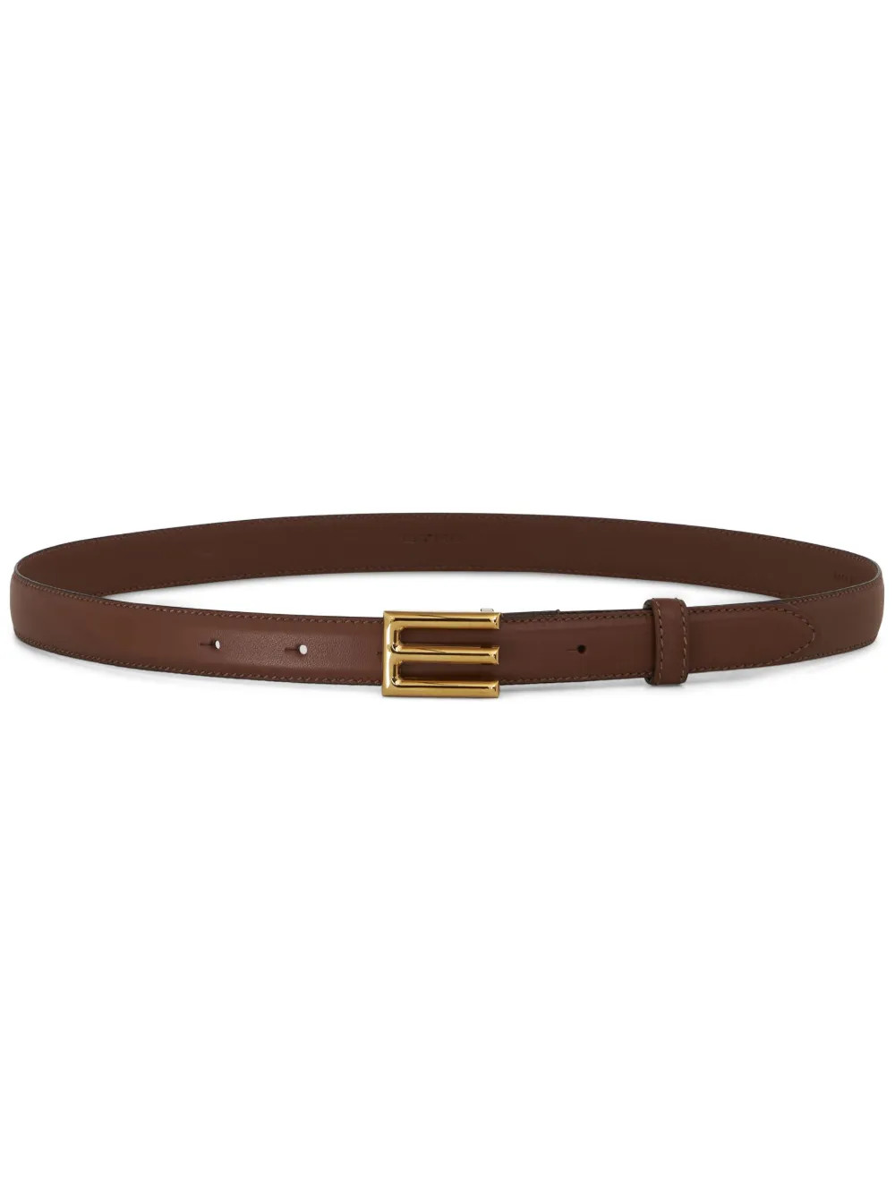 ETRO logo-buckle Leather Belt | Brown | FARFETCH | Farfetch Global