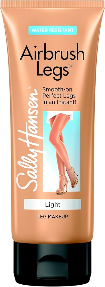 Sally Hansen Airbrush Legs®, Leg Makeup, Light, Easy Application, Flawless Looking Legs, Water R... | Amazon (US)
