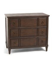 32x36x20 3 Drawer Bachelor Chest Table | TJ Maxx