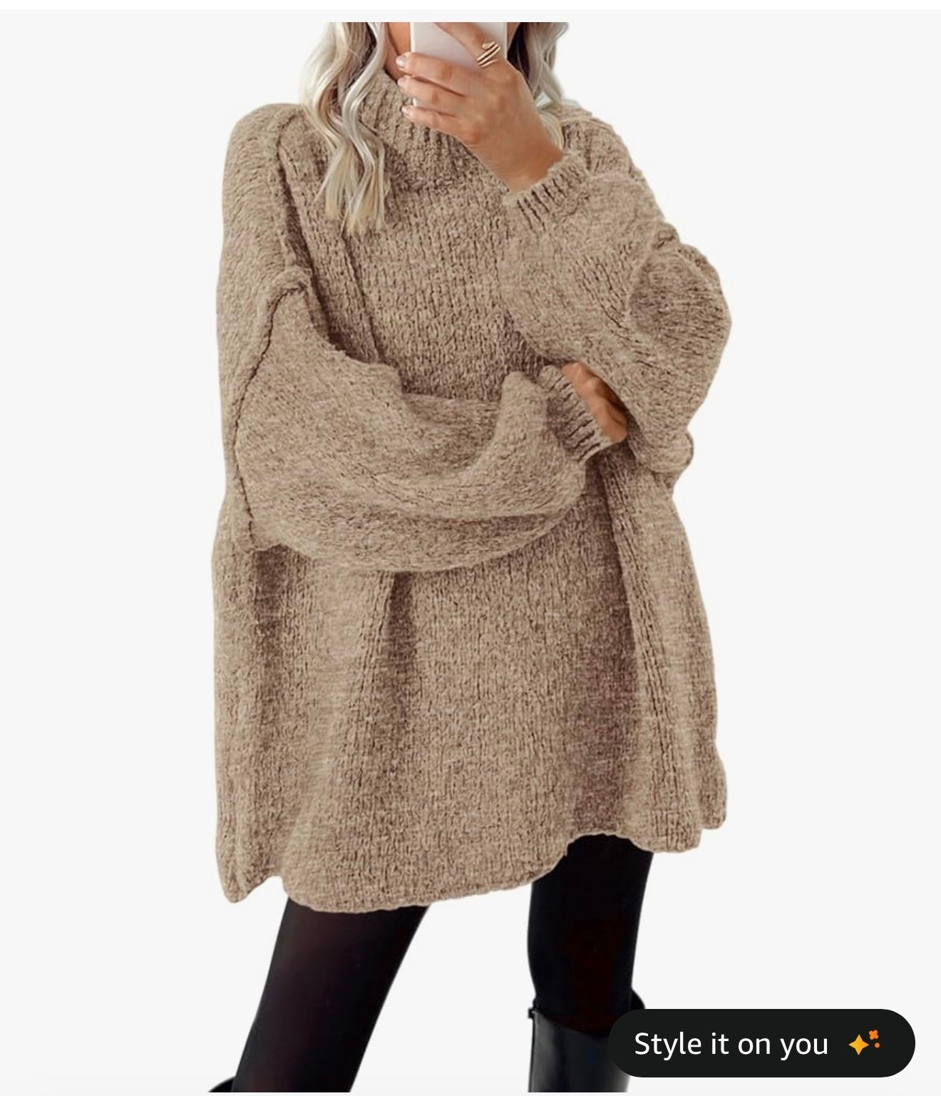 I have this turtleneck sweater in 3 colors! Perfect winter sweater! 

#LTKSeasonal #LTKStyleTip #LTKOver40