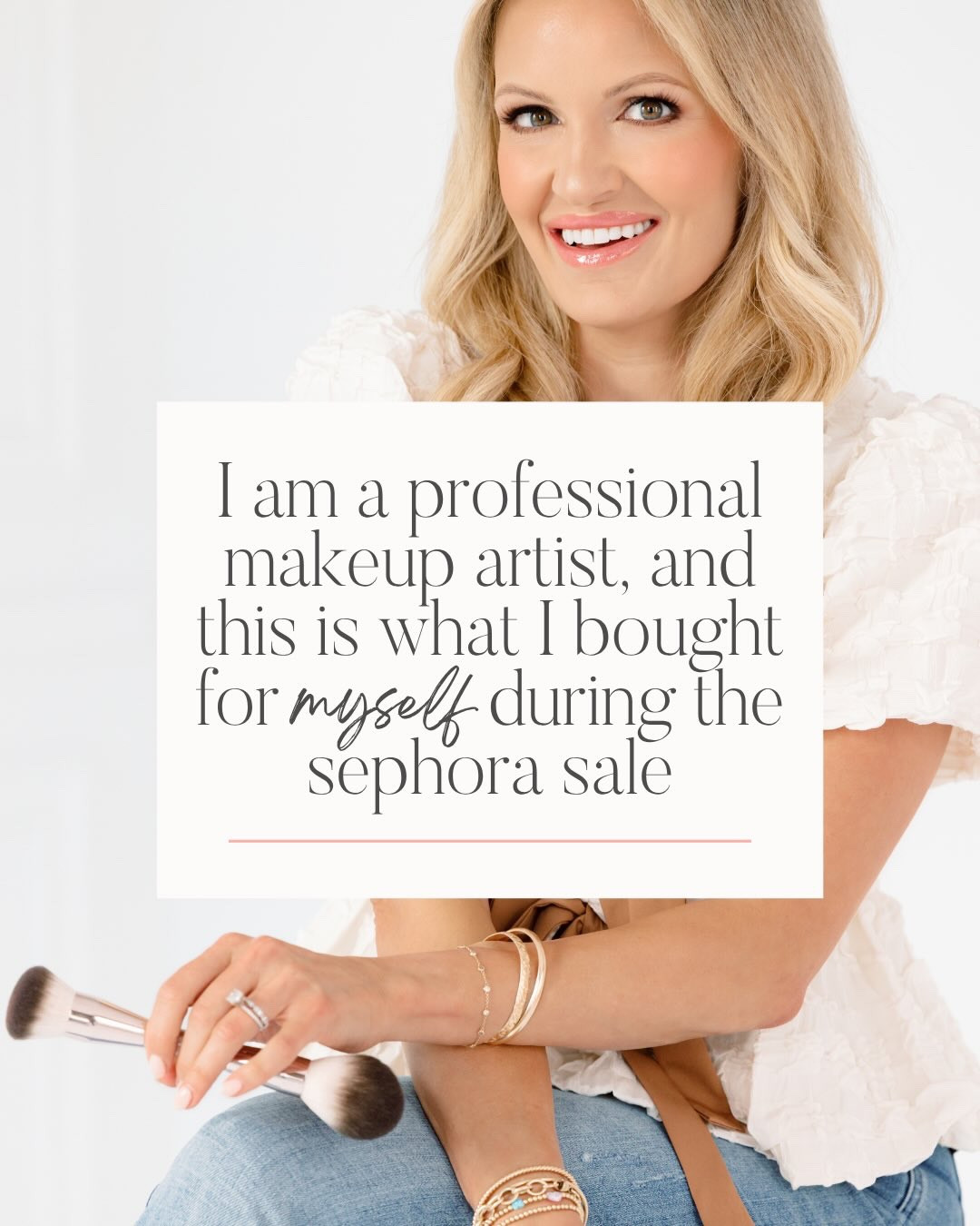 Needed a dopamine hit-so to Sephora I went 👏🏻

It’s the best time to stock up on your favs at 20% off!! I updated my bridal kit but I also got things for myself!

Drop a comment below and I’ll send ya what I got-including shades! If you’re also an Autumn, you’ll want these!! 🤍

What are you grabbing? Any new favs of yours I need to try? Lmk below! 👇🏻 

#sephorapartner