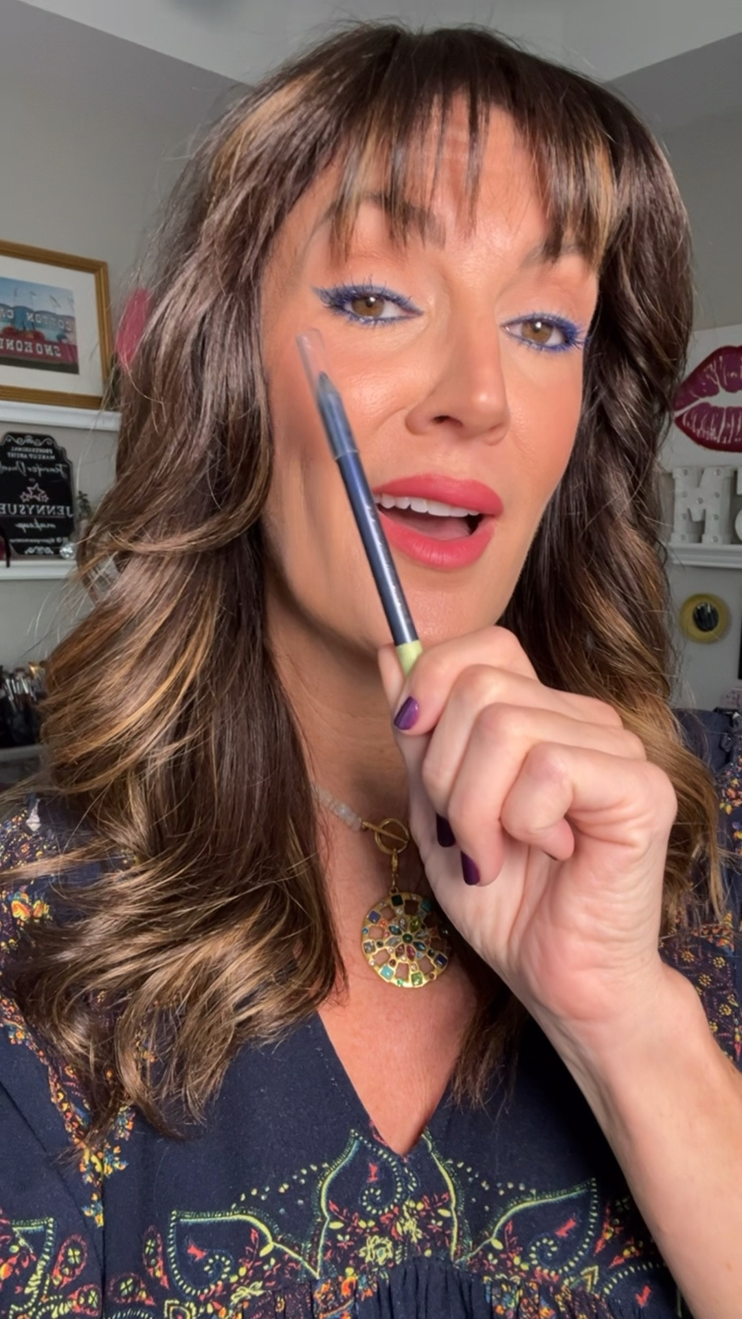 💙🤎Blue mascara and blue eyeliner with brown eyes for the win! // liner in “black blue” and mascara in “power blue"

#LTKOver40 #LTKgrwm #LTKBeauty