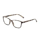 Foster Grant womens Margo Pop of Power Bifocal Style Blue Light Reading Glasses, Milky Tortoise, 52m | Amazon (US)