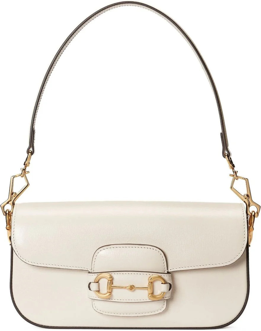 Gucci Women's Luxurious Horsebit 1955 Bag in Myst.white | 7351781DB0G | LOZURI