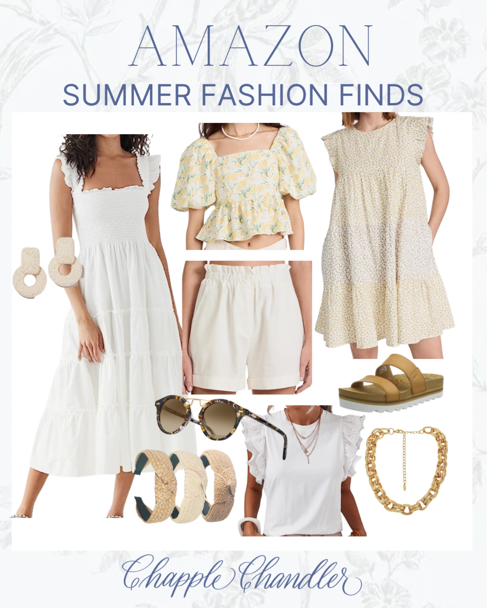 Allll the beautiful summer fashion finds from Amazon! I love the yellow details!


Amazon, Amazon fashion, Amazon style, summer style, sundress, shorts, sandals,, mules, Amazon shoes, Amazon accessories, clutch, grandmillenial style, women’s fashion 

#LTKFind #LTKunder100 #LTKstyletip