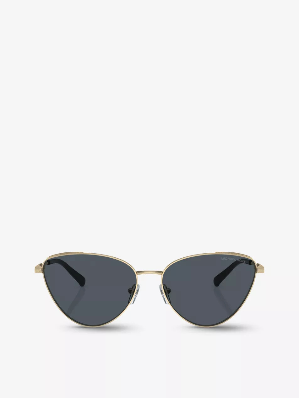 MK1140 Cortez cat-eye metal sunglasses | Selfridges