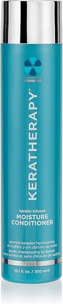 KERATHERAPY Keratin Infused Moisture Conditioner, 10.1 fl. oz., 300 ml - Hydrating & Moisturizing... | Amazon (US)