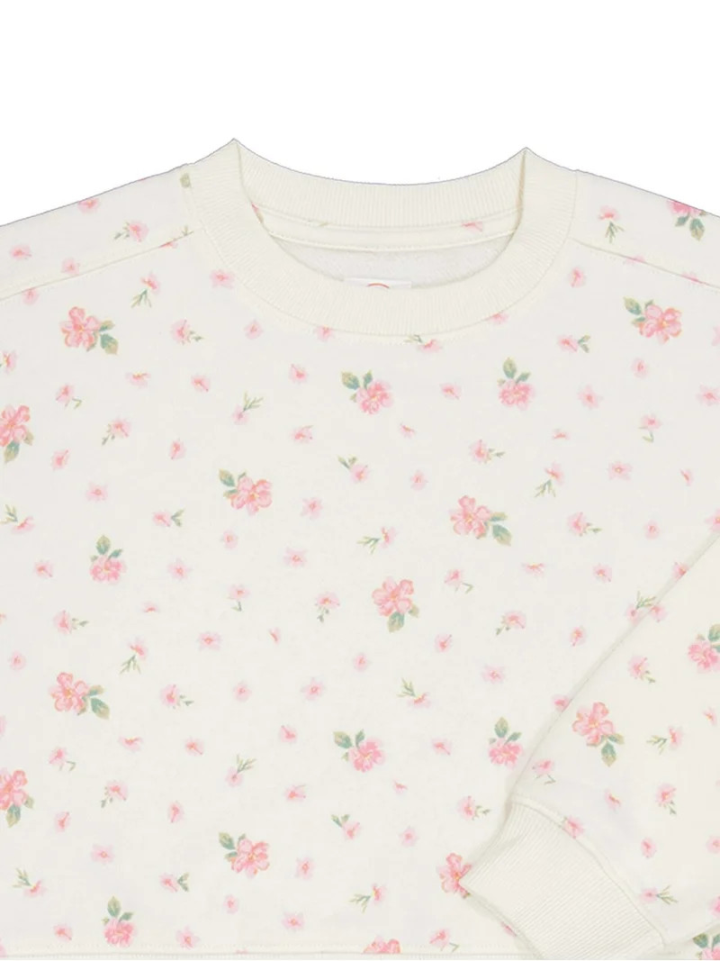 Wonder Nation Girls Fleece Pullover, Sizes 4-18 & Plus | Walmart (US)