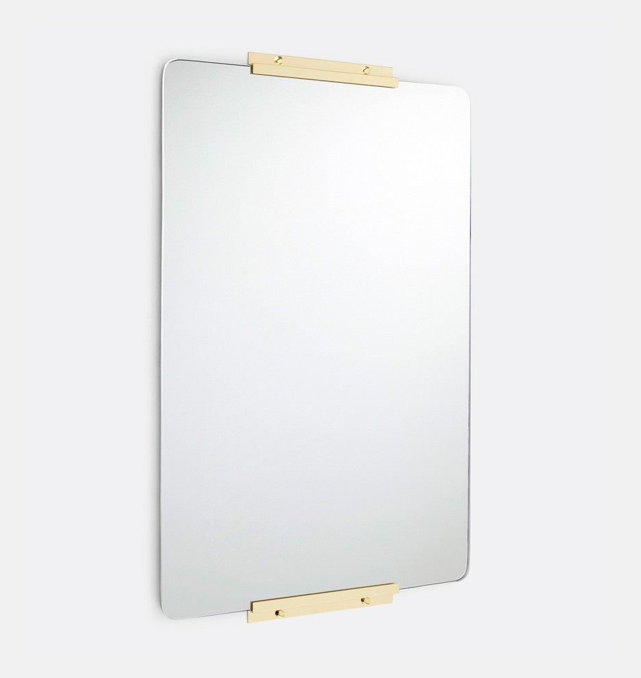 Rounded Rectangle Yaquina Mirror | Rejuvenation