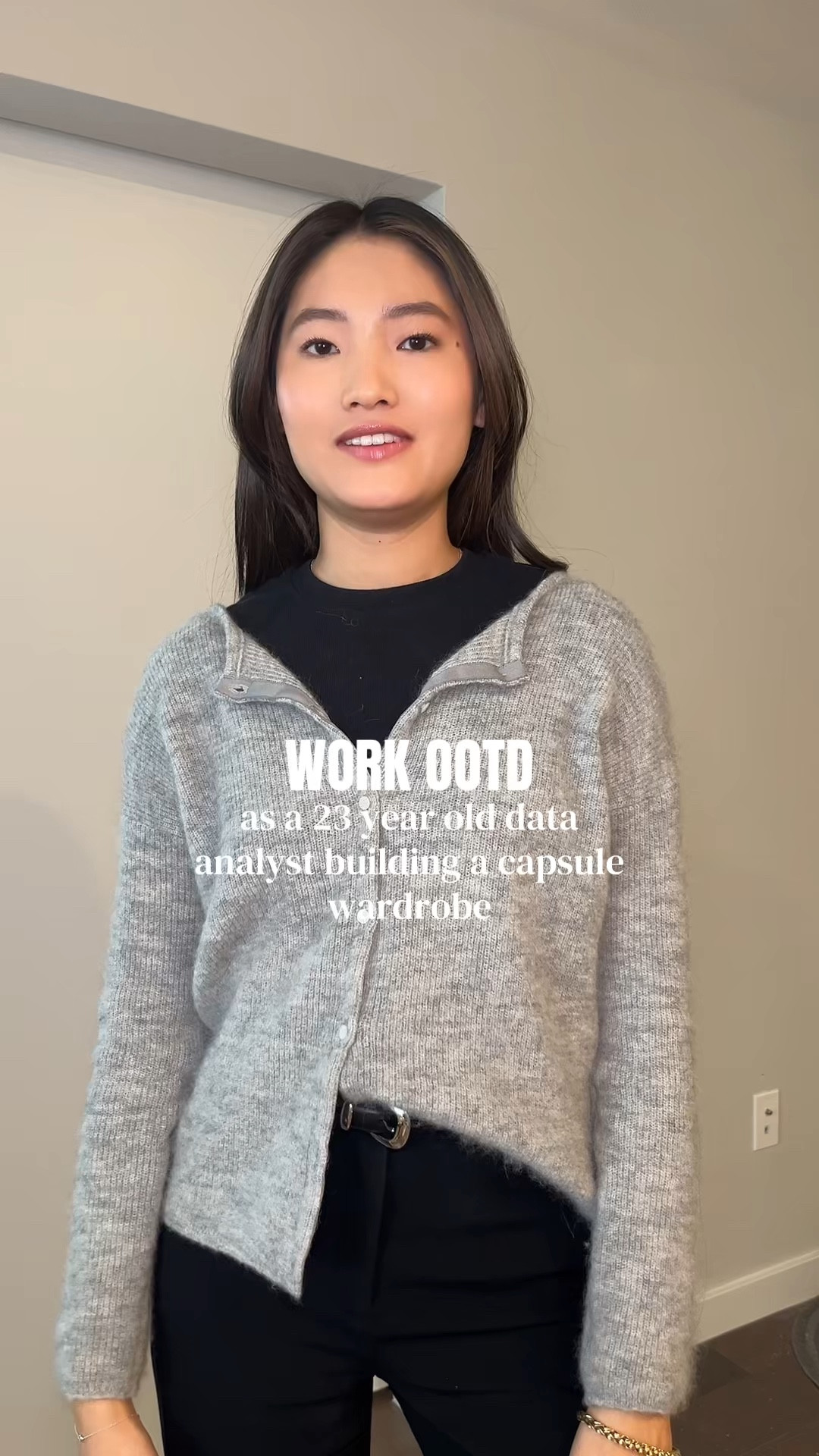 Tuesday’s office ootd for the winter weather again

#officeootd #officeoutfits #workwearinspo #corporateoutfits #officewear work ootd as a 23 year old, agency pant, gaspard cardigan @Aritzia @SEZANE 

#LTKWorkwear #LTKootd