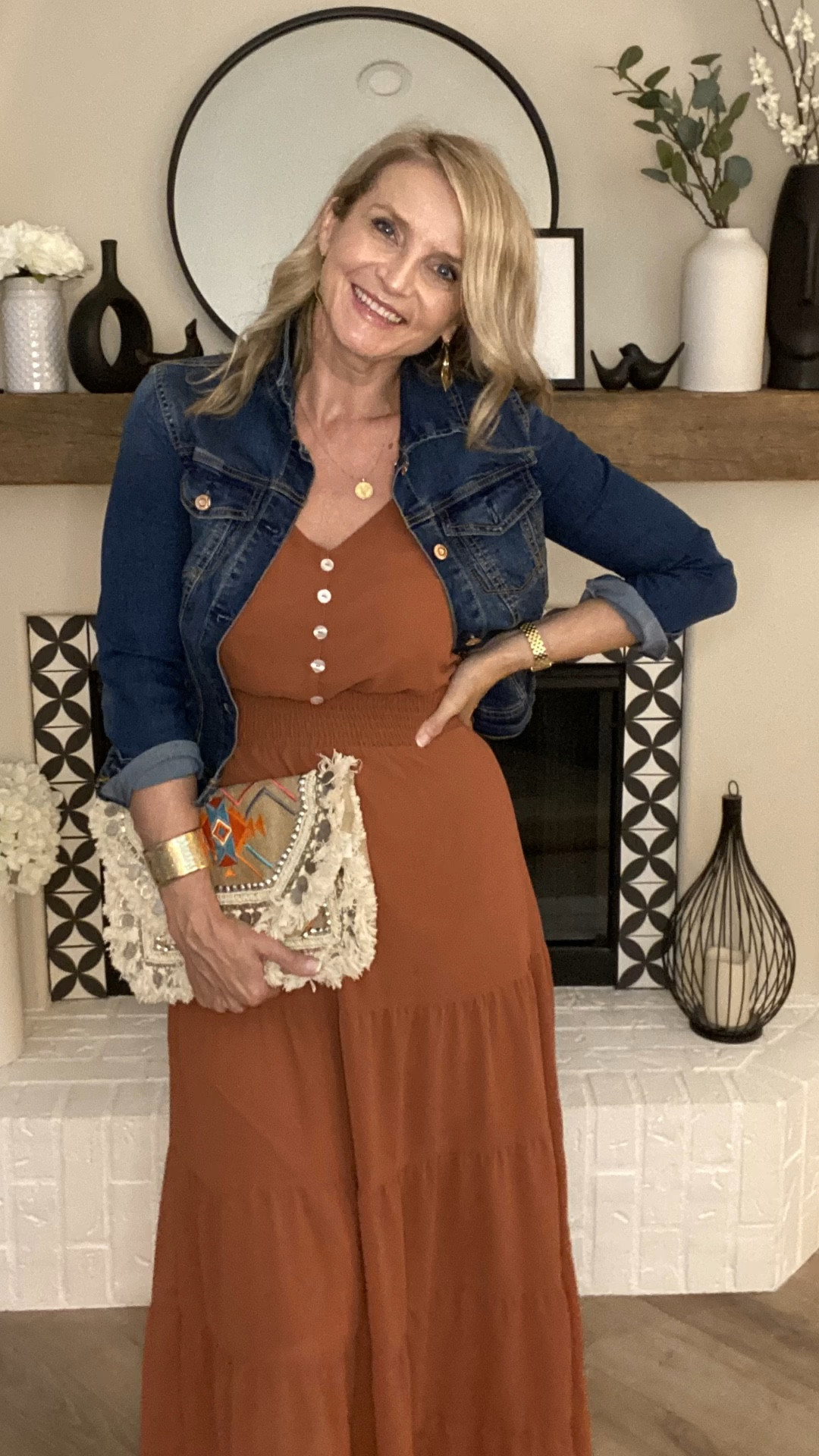 Wondering how to transition your summer dress to fall?  Just add a pair of ankle, suede booties and a jean jacket and you are set! This would also make for a great fall concert outfit. 
🍂🍁🌾

All and more are linked below ⬇️ Just scroll to “Shop my Pic” and make sure to hit “Follow” to get my curated styling pics. 😘


#LTKtransitionaloutfit #LTKfallstyleinspo #LTKfalloutfit #LTKautumnoutfit#LTKautumnvibes #LTKfalloutfits #LTKpumpkinpatchpictures#LTKover40style #LTKover50style #LTKfallfamilyphoto #LTKknitdress #LTKfalldress #LTKautumndress #LTKdatenight #LTKfalldresses #LTKcountryconcert #LTKteacheroutfit

#LTKSale #LTKstyletip #LTKfindsunder50