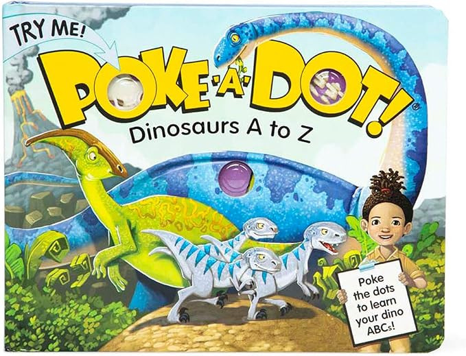 Melissa & Doug Poke-a-Dot – Dinosaurs A to Z | Amazon (US)