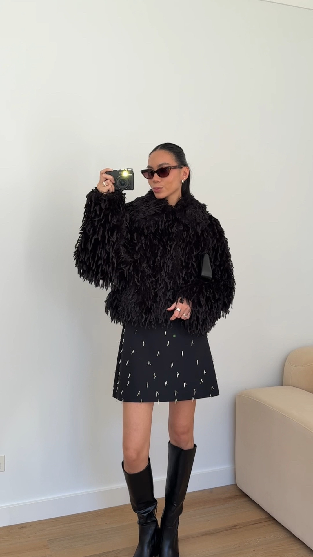 THIS FEATHER JACKET IS EVERYTHING!!! winter outfits need to stay just a little bit longer 🖤 day 3 of brisbane fashion festival ootd x

exact jacket is BOSS! can’t find it online so i have linked an alternative for you x

#LTKaustralia #LTKwinter #LTKpartywear
