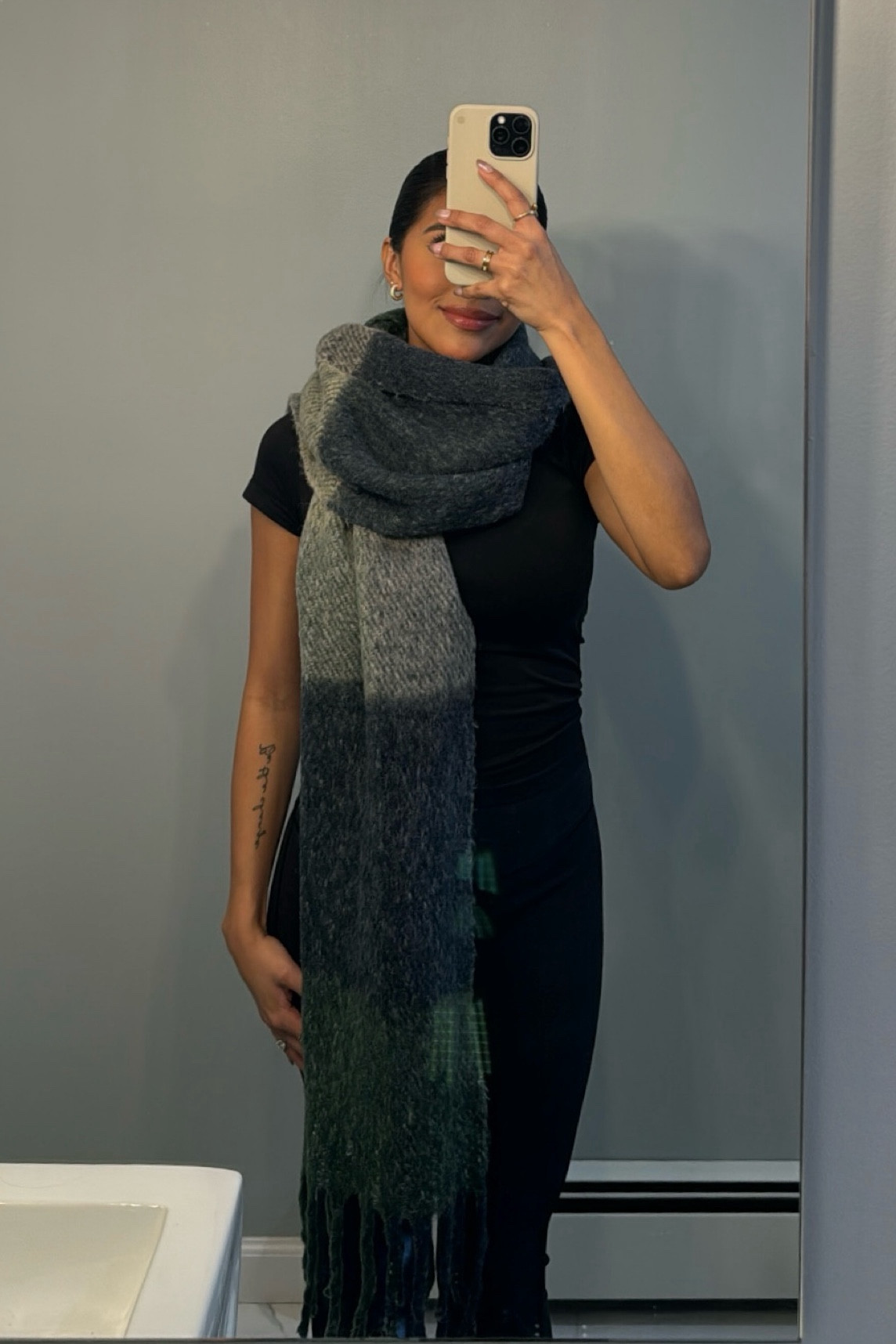 Chunky oversized scarf 🧣 

#LTKstyletip #LTKU #LTKfindsunder50