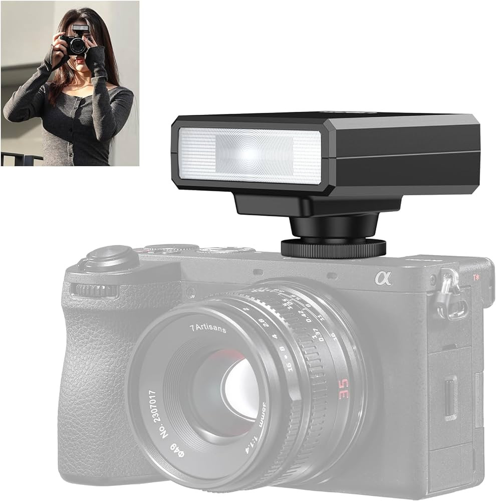 Ulanzi LM20 Camera Flash, Camera Speedlite with GN12 / CCT 5600K for Canon/Fuji/Sony/Nikon/Panaso... | Amazon (US)