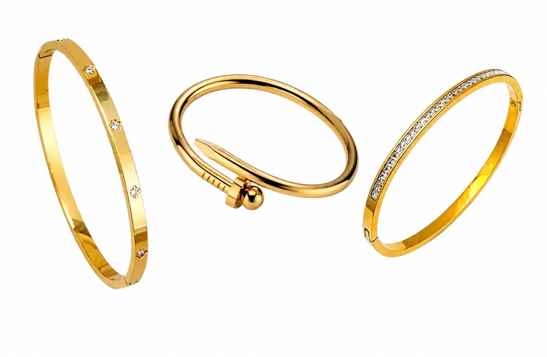 Nail Bangle Bracelet | Pierced by Ash Design
