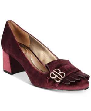 Bandolino Olale Block-Heel Pumps Women's Shoes | Macys (US)