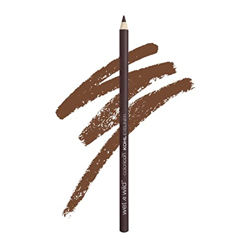 wet n wild Color Icon Kohl Eyeliner Pencil, Rich Hyper-Pigmented Color, Smooth Creamy Application, Long-Wearing Matte Finish Versatility, Cruelty-Free - Simma Brown Now! (Packaged) | Amazon (US)