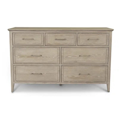 Cape May - 7 Drawer Dresser - Glazed Driftwood Finish | Wayfair North America