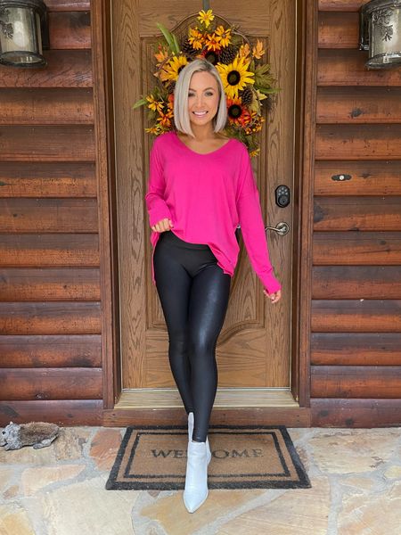 20% off #reddress favorites with code HBDTANNER20 for 24 hours only — size small in this long sleeve and medium in the faux leather leggings #thanksgivingoutfit #falloutfit 

#LTKSeasonal #LTKHoliday #LTKsalealert