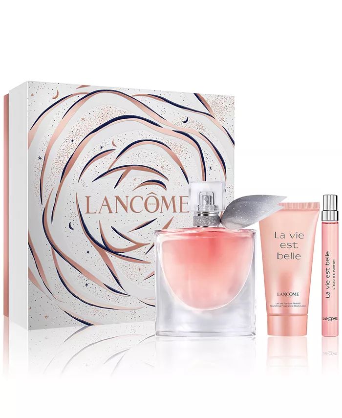 3-Pc. La vie est belle Eau de Parfum Extraordinary Moments Holiday Gift Set | Macy's