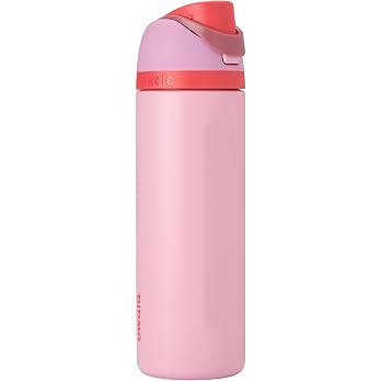 Owala FreeSip Stainless Steel Water Bottle 24 oz Angel Food Cake | Amazon (US)