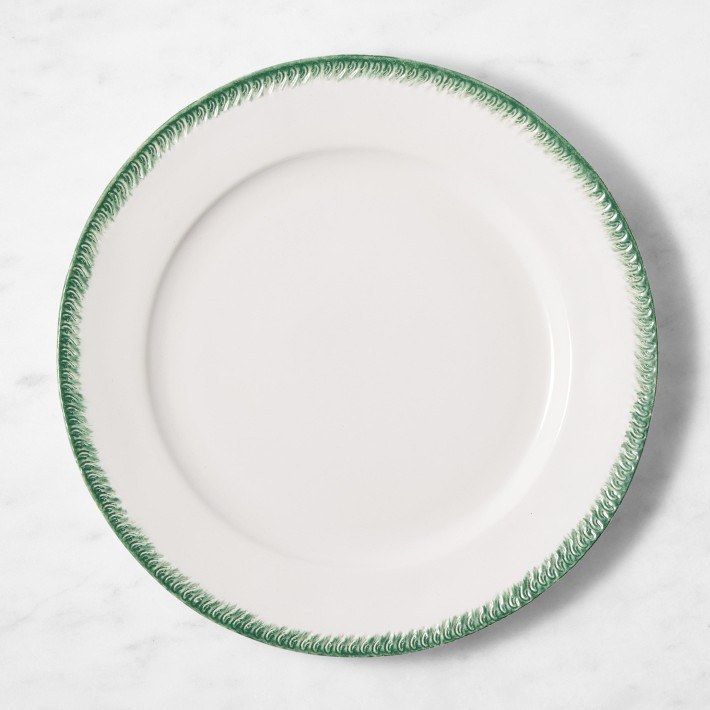 AERIN x Williams Sonoma Feathered Edge Chargers | Williams-Sonoma