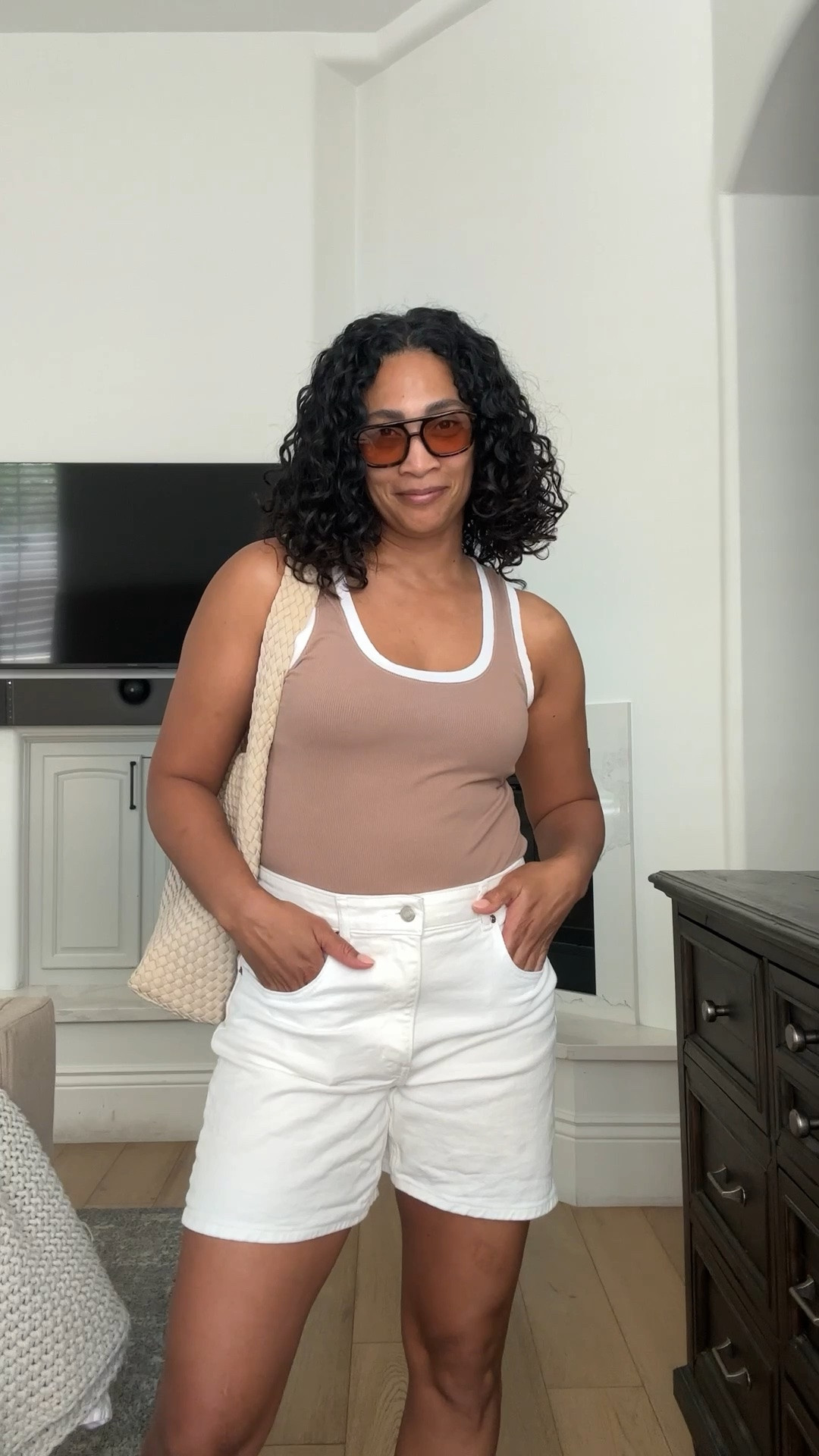 Quick and easy outfit for summer.
All fit true to size.

#LTKmomlife #LTKOver40 #LTKootd