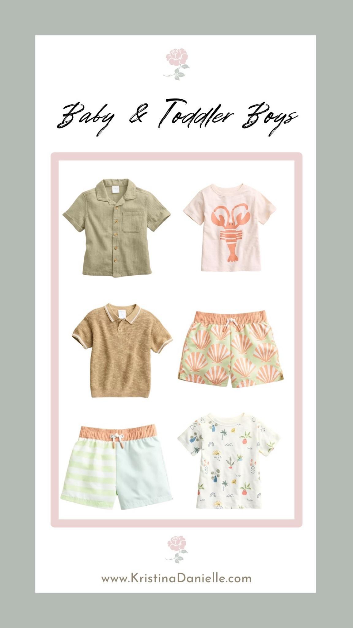 The cutest spring clothing for baby boys and toddlers. Swimsuits and swim trunks too by LC Little Co at Kohls.

Use code FRIENDS20 for 20% off!

#LTKbaby #LTKSeasonal #LTKkids