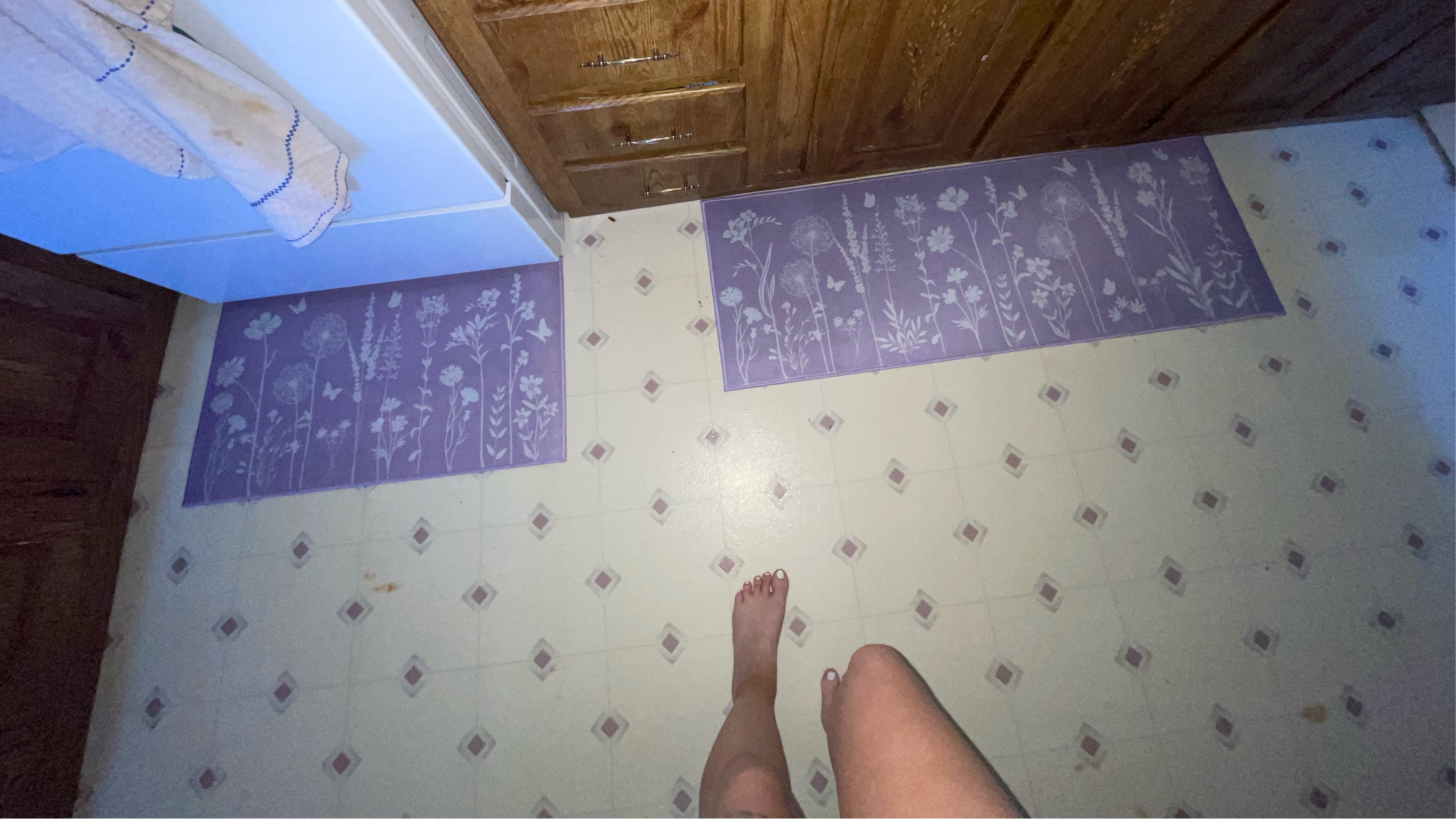 Purple mats for my purple kitchen 💜

#LTKhome #LTKfindsunder50 #LTKU