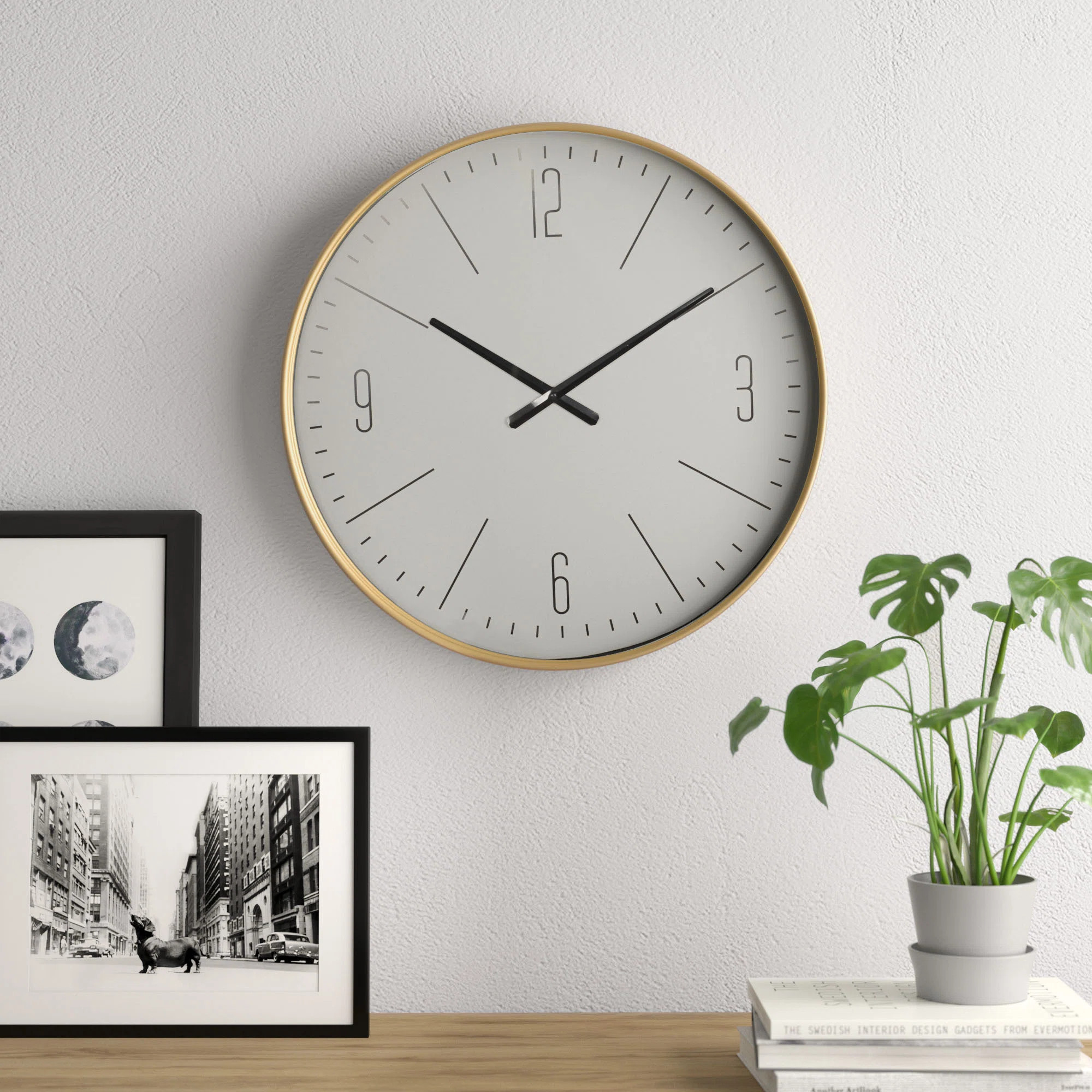 Glass Decorative Wall Clock | Wayfair North America