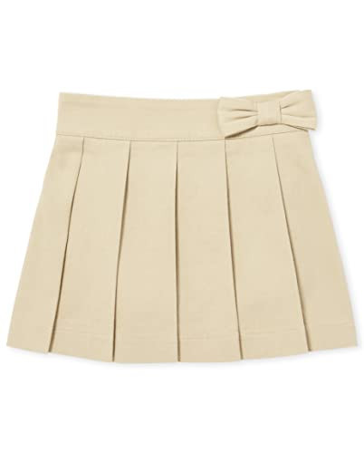 The Children's Place Baby Girls and Toddler Girls Pleated Skort, Sandy, 4T | Amazon (US)