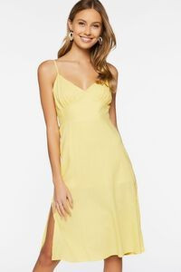 Linen-Blend Cami Midi Dress | Forever 21 | Forever 21 (US)
