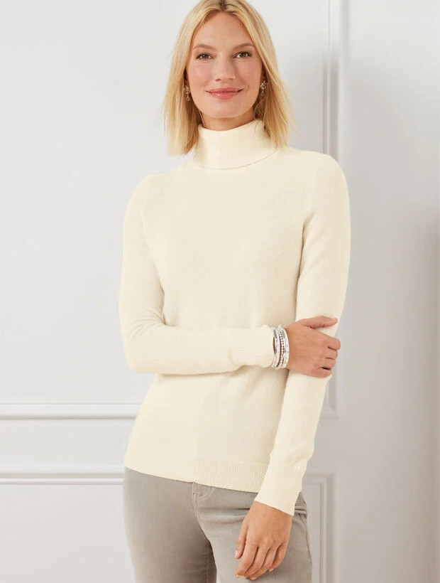 Cashmere Turtleneck Sweater | Talbots