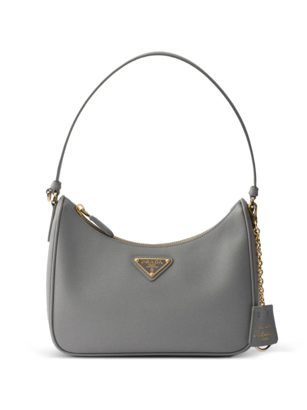 Prada Re-Edition 2005 Saffiano leather mini-bag - Grey | Farfetch Global