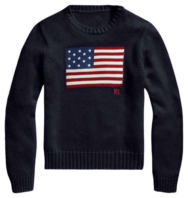 American Flag Cotton Crewneck Sweater | Bloomingdale's (US)