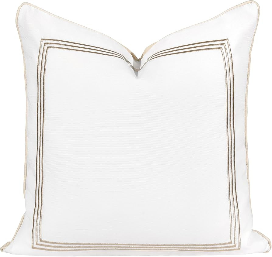 Hofdeco Premium Fall Coastal Patio Indoor Outdoor Pillow Cover Only, 20"x20" Water Repellent for ... | Amazon (US)