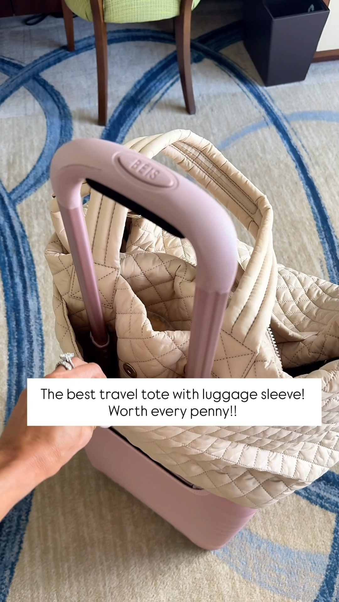 My travel essentials! My travel must-haves. Travel favorites. I love this quilted tote bag for travel! Has a million pockets and can fit a ton. Love my Beis luggage set too with matching covers. Gift ideas for her.

#LTKmomlife #LTKTravel #LTKdayinmylife