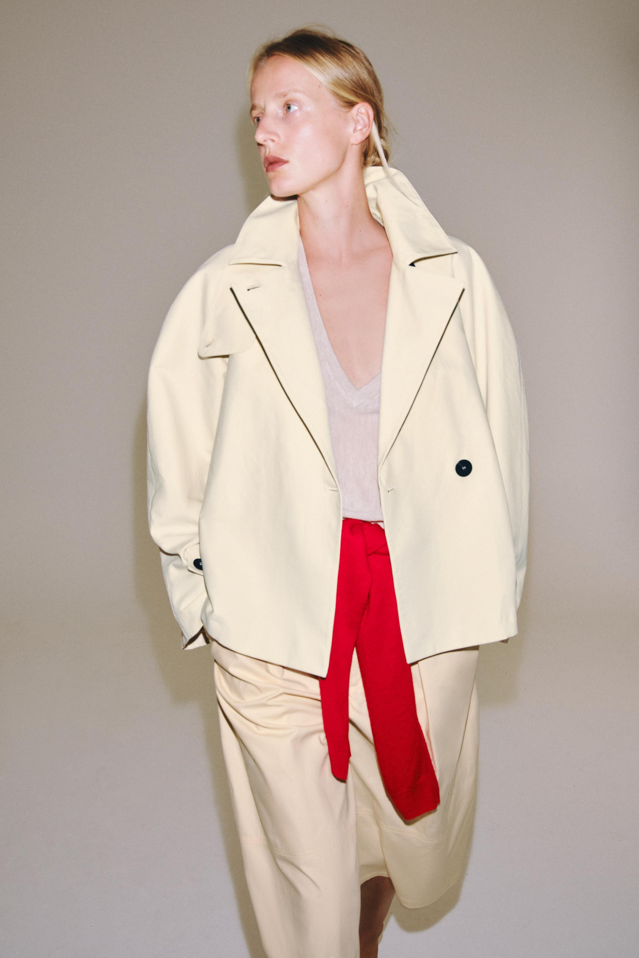 ZW COLLECTION SHORT TRENCH COAT | Zara US